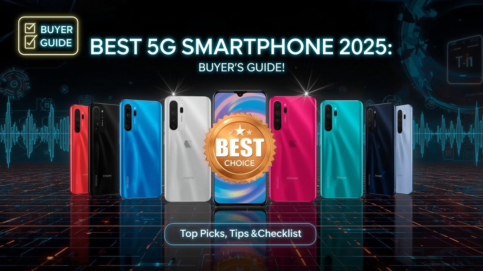 how to choose 5g smartphone with latest features and specs
