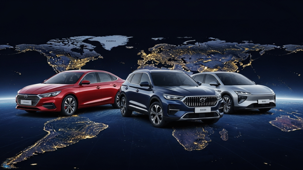 Global car launches