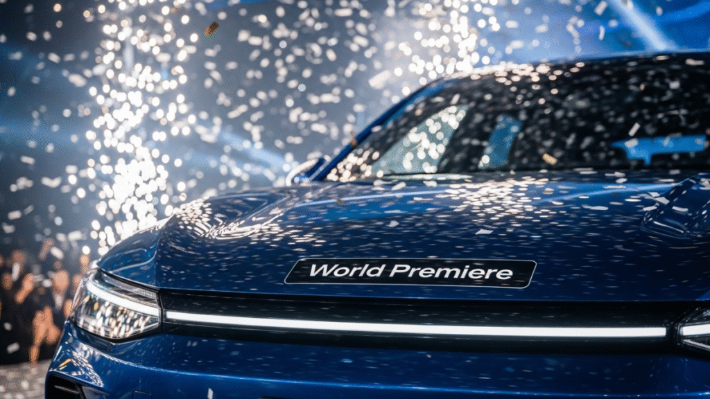 Car launch event